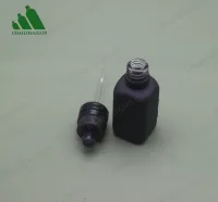 Vỏ chai đựng tinh dầu 10ml 30ml đen mờ 