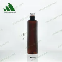 Vỏ chai nhựa pet nâu cao 150ml