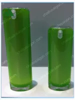 Chai mỹ phẩm xịt xanh lá nhựa Acrylic AC-06
